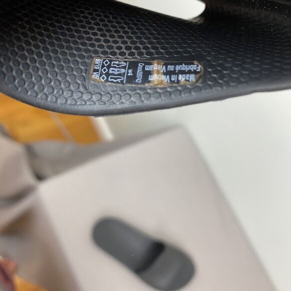 Crocs Comfort Lightweight Sloane Black Slide Slip On Sandals Women's Size 4 - Picture 6 of 6